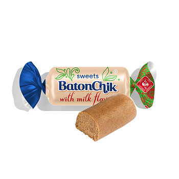 Цукерки "БатонChik зі смаком молока", 1 кг